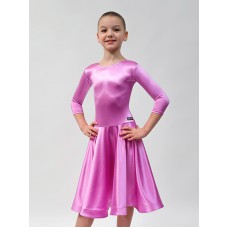 Рейтинговое платье для бальных танцев для девочки яркое